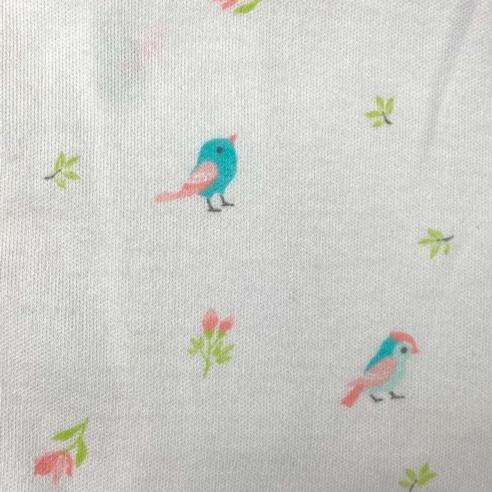 2 piece set NWT 100% Pima cotton baby onesie 3-6 months matching headband